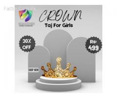 Gril crown Taaj