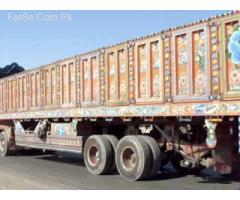 Rent Commercial Vehicles Loading 22 Wheeler Road Transport Karachi