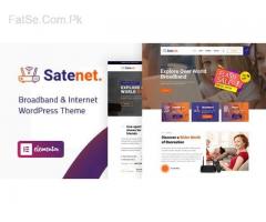 Satenet - Broadband & Internet WordPress Theme