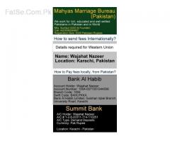 Mahyas, Marriage Bureau in Quetta, Pakistan, for Educated People