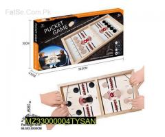 Indoor pucket game