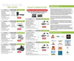 WE PROVIDE BEST SECURITY SYSTEM IN KARACHI