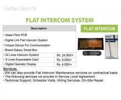 BEST QUALITY DIGITAL FLAT INTERCOM SYSTEM