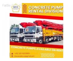 HIVE RENTAL CONCRETE PUMPS SERVICES