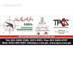Fumigation Services in Karachi Termite Bed Bugs Cockroach Tank Cleaning Garden Spray