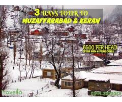 3 days Tour to Muzaffarabad and Keren in affordable prices