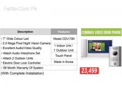 BRANDED VIDEO DOOR PHONE WITH 7 WIDE COLOR LED