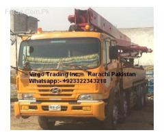 RENT available-Concrete pump 42,45,52 matter imported just brand new