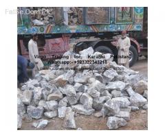 Pakistani pure gypsum 98% in lumps Whiteness is 92% 100% pure