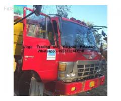 HINO-FS661KE brand dump truck loading hydraulic import 2015