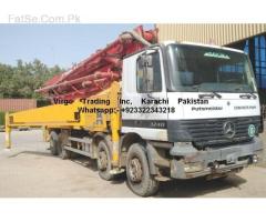 putzmeister m-42 Concrete pump 36 matter rent imported