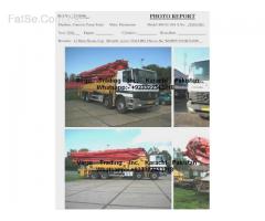 putzmeister m-42 Concrete pump 36 matter rent imported