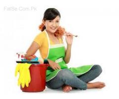 Realiabl home staff cook maid helper nanny etc available here 03454083079