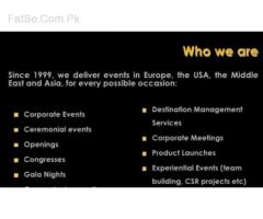Events Management Services Available In Karachi