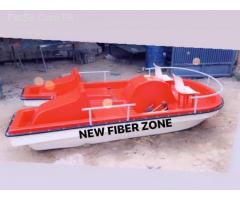 fiber paddle boat