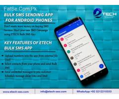 Bulk SMS marketing mobile app (android)