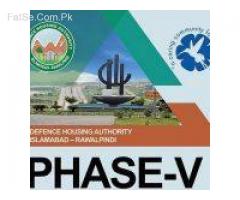 Plot Is Available For Sale At Dha Phase 2 Sector L, DHA Phase-5, ISB.