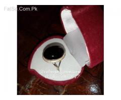 Black Aqeeq for Ring  or Locket