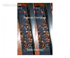 Turkish Aqeeq Tasbeeh - 33 Beads 10mm Whatsapp for Order