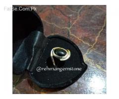Black Aqeeq Silver Ring- Pre-order (Whats App for Price)