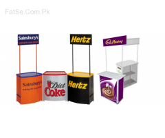 Event and Promotion Display Counter Umbralla Graphics