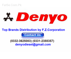 Brand new Denyo, Perkins and Cummins diesel Generators