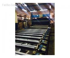 Zimmer Rotary Screen Printing Machine Model 2005 12 colors w.w 130